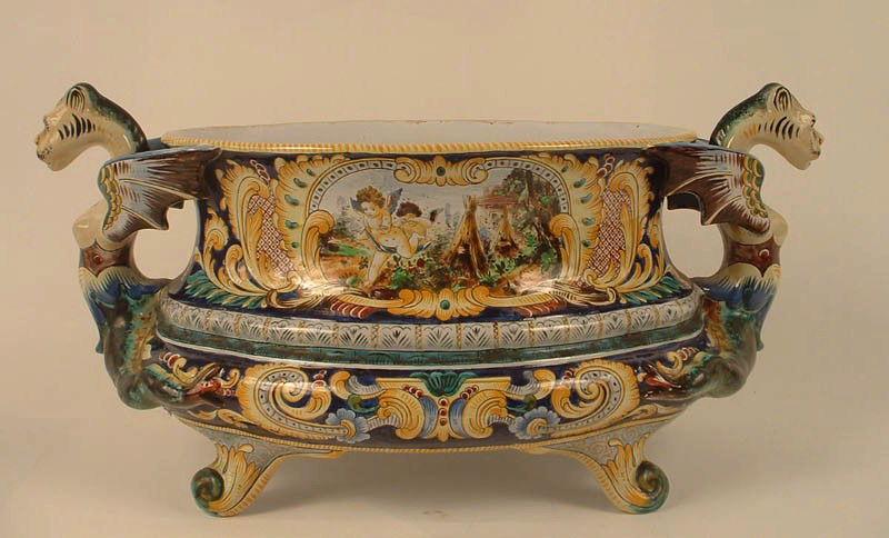 Scène d'amours ailés