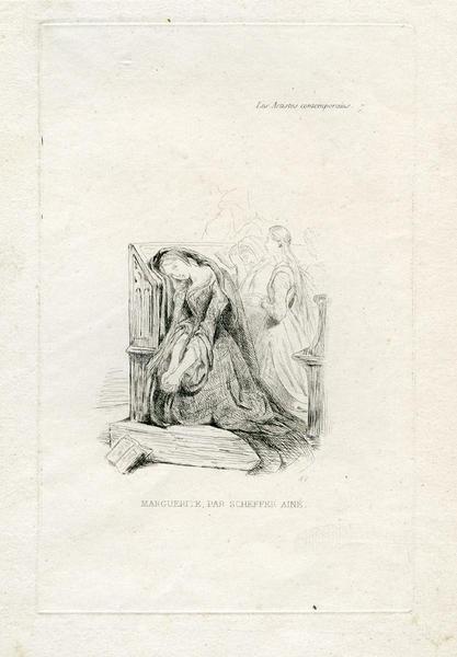 Marguerite à l'église