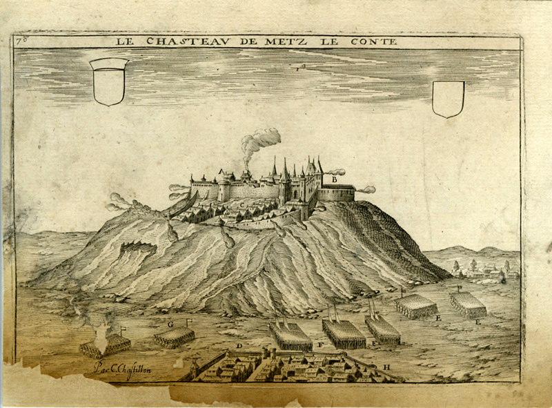 Le chasteau de Metz le Conte