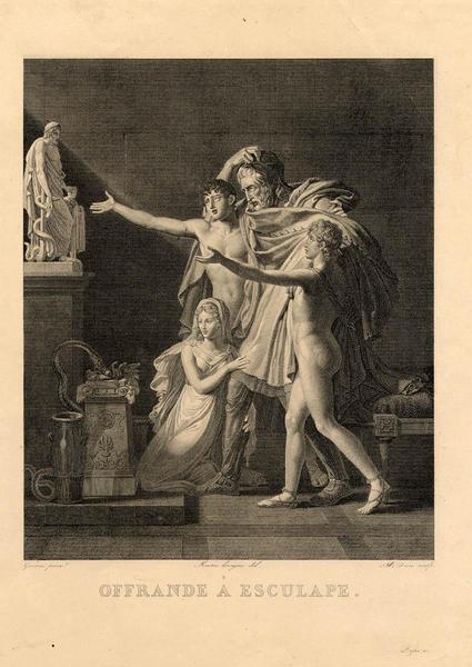Offrande à Esculape