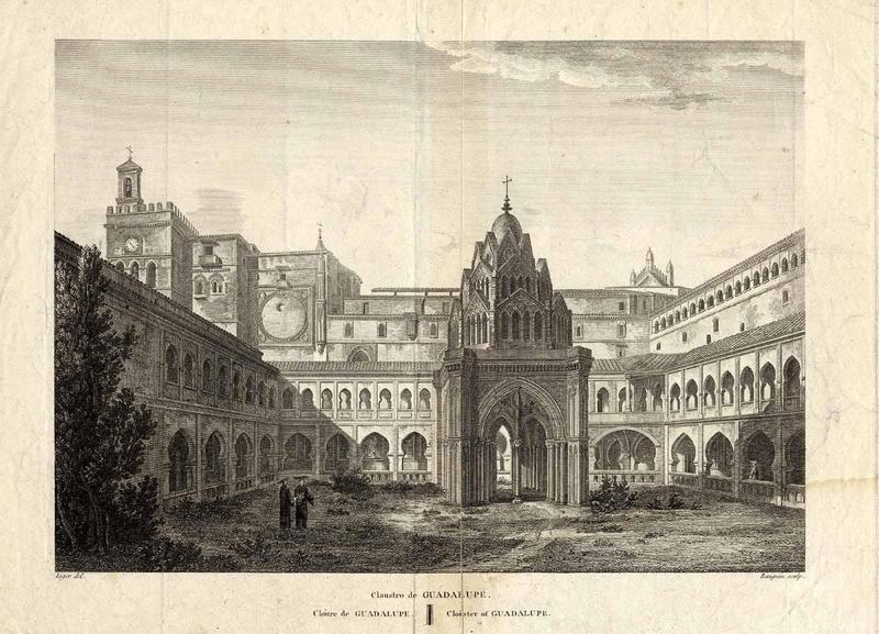 Le cloître de Guadalupe
