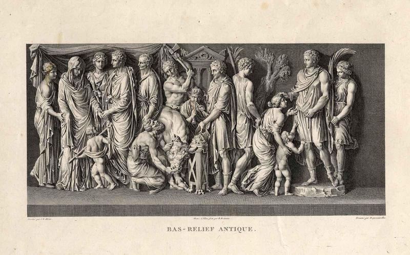 Bas-relief antique