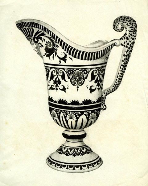 Aiguière en casque