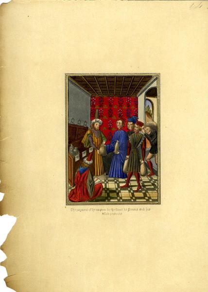 Le versement de la rançon pour le Comte de Nevers