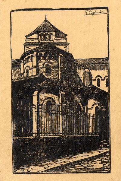 L'Abside de l'église St-Etienne