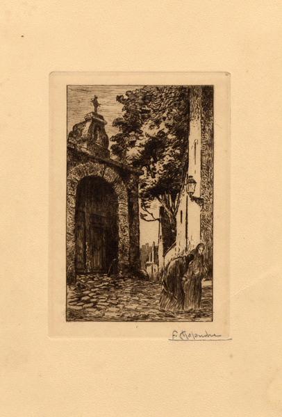 Portail de l'école des Frères