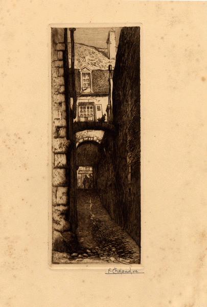 Rue du Grenier à sel à La Charité-sur-Loire