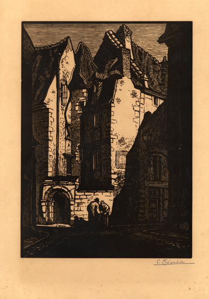 Rue des Chapelains à Cosne