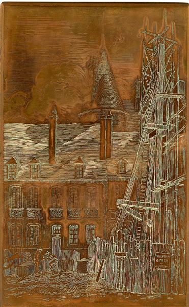 Chantier de la Caisse d'Epargne à Nevers