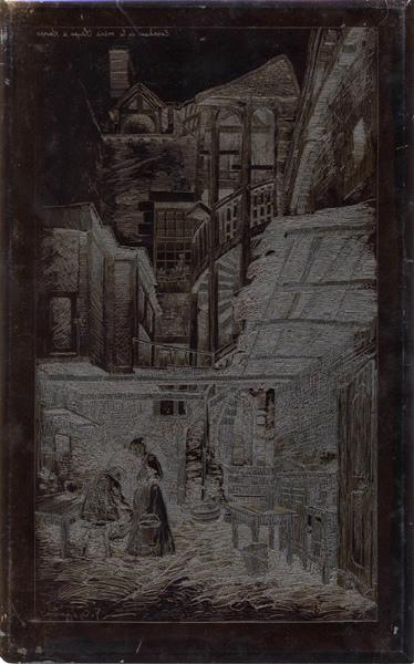 Escalier de la mère Oleyer à Nevers