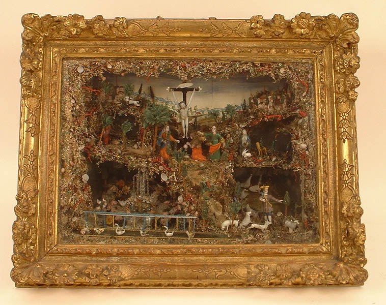 Retable petite crucifiction