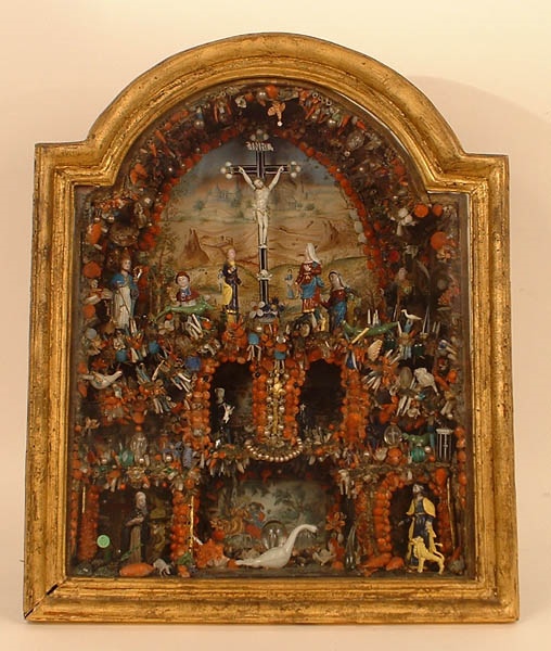 Retable du loup vert