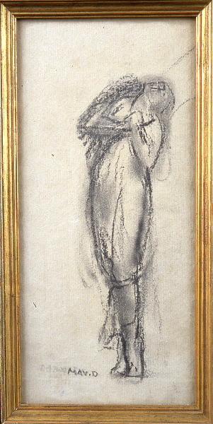 Etude I pour Jeanne d'Arc