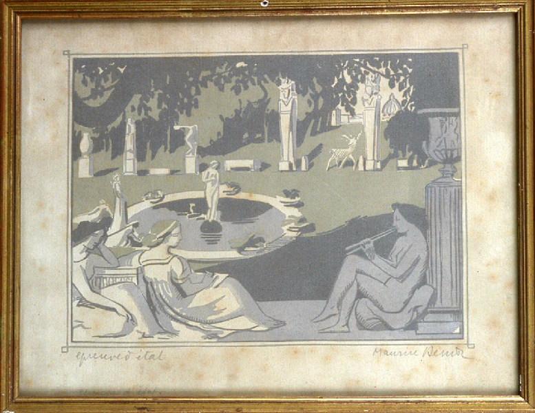 Joueuse de flûte, Villa Boghèse