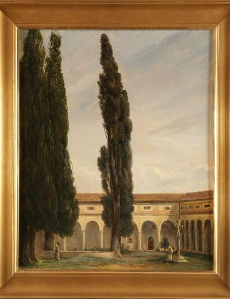 Intérieur de cloître