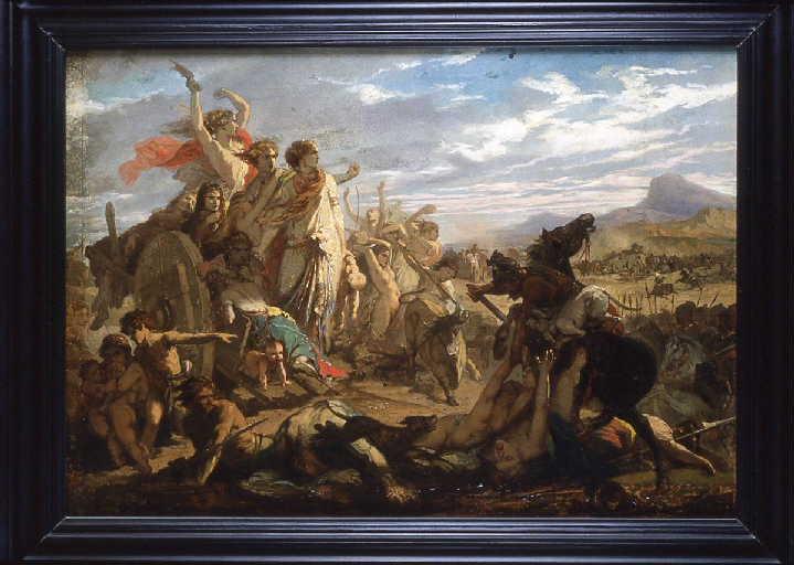 Les femmes gauloises : épisode de l'invasion romaine