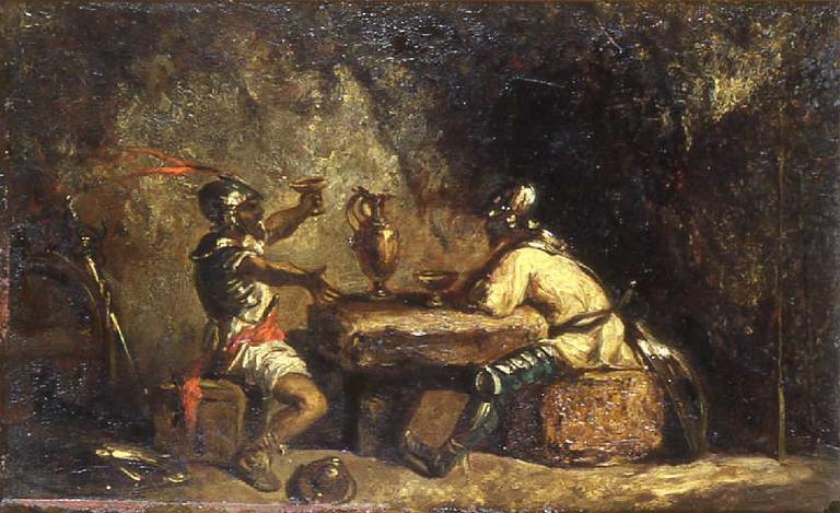 Esquisse pour les Deux philosophes