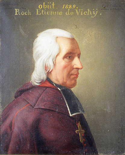 Portrait de Roch-Etienne de Vichy ; Roch-Etienne de Vichy, évêque d'Autun de 1819 à 1829 (autre titre)