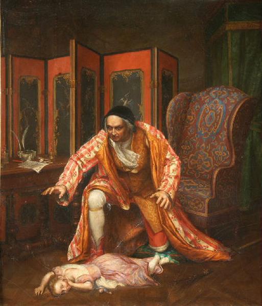 Scène du Malade Imaginaire: Ah mon Papa, vous m'avez blessée...
