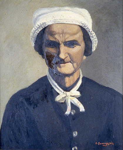 Portrait de Madame Commeau, fermière à Laizy