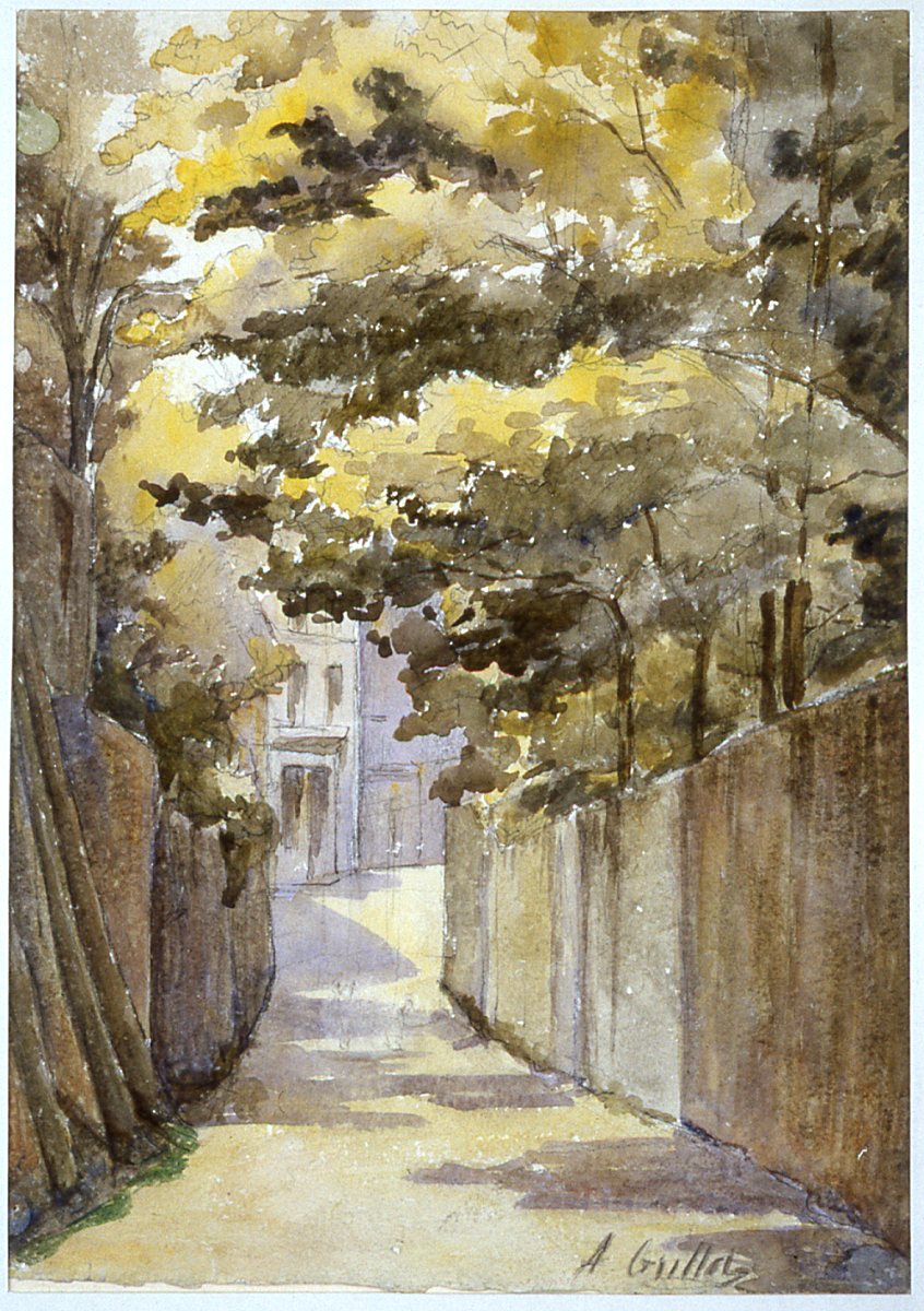 Rue ombragée