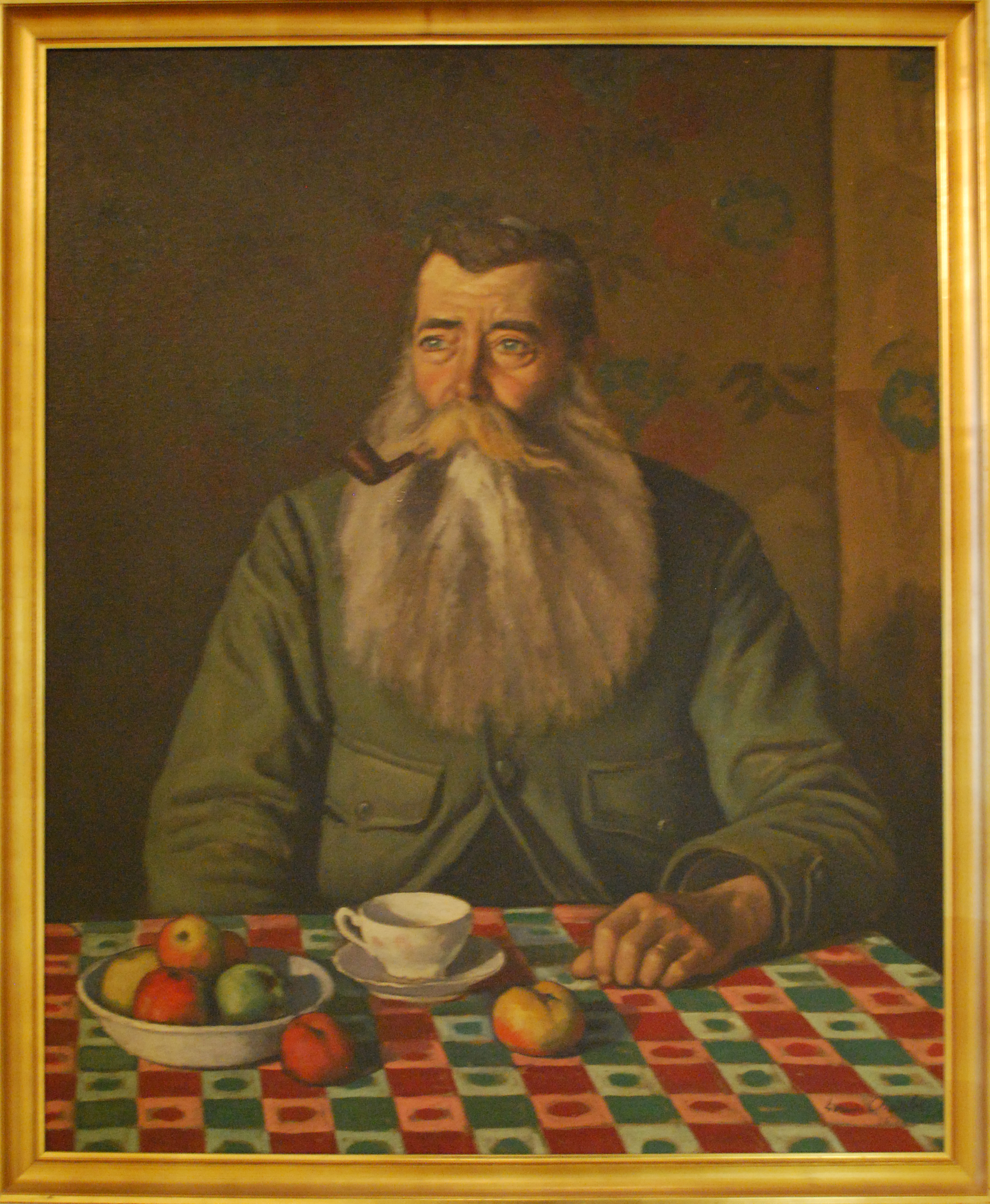 Portrait du père de l'artiste