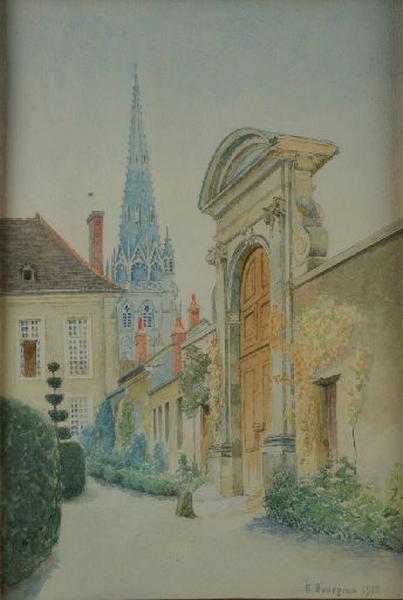 Porte de l'ancien évêché d'Autun