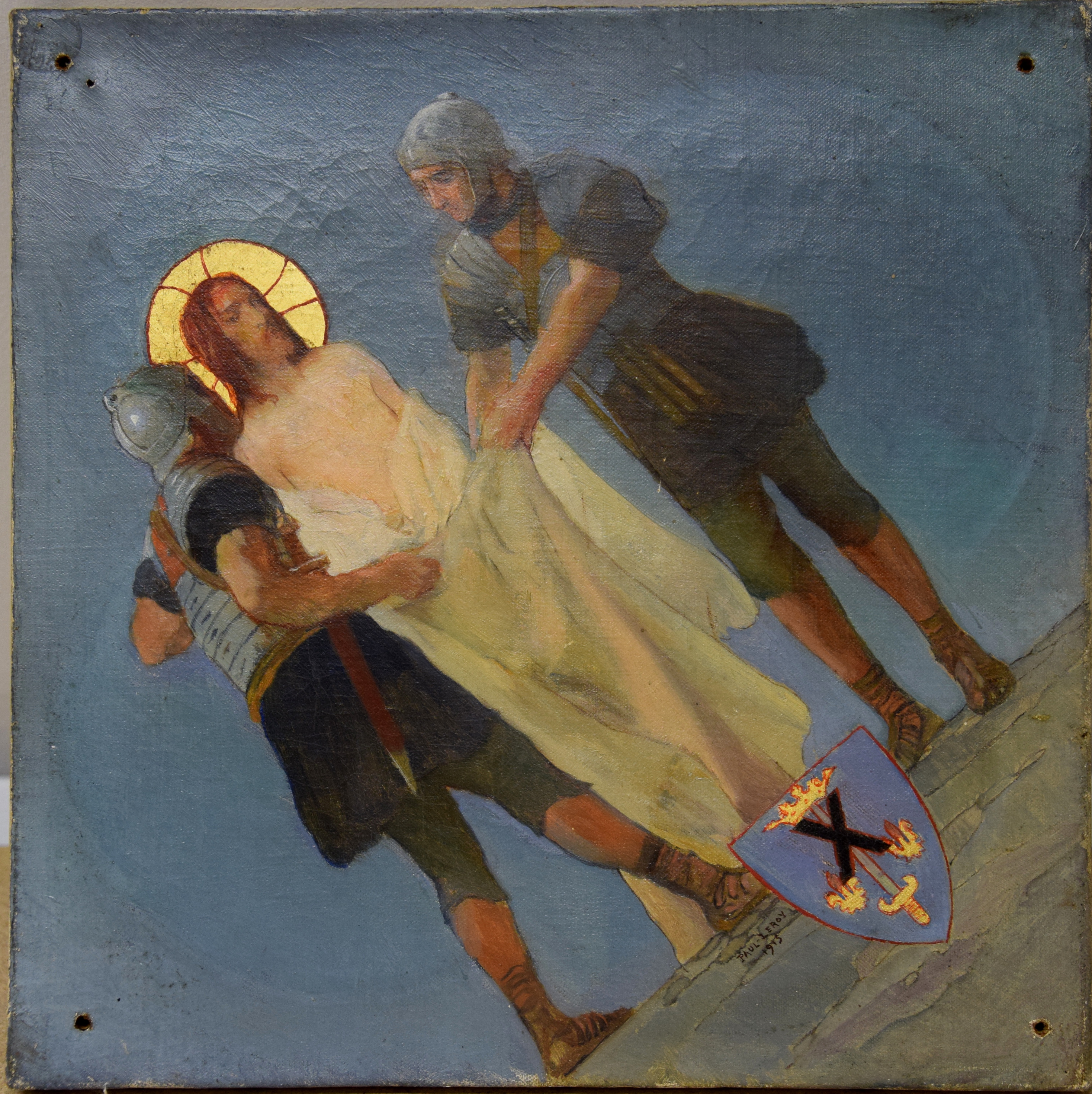 Chemin de croix 10e station : Jésus est dépouillé de ses vêtements