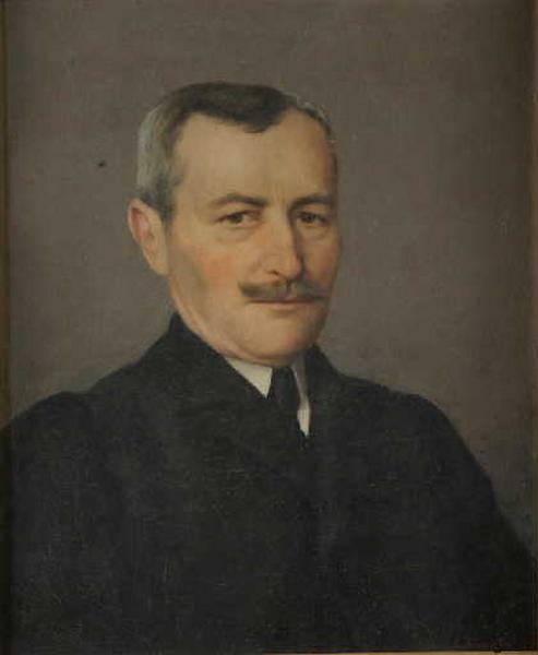 Portrait de François Perrucot (François Perrucot, maire d'Autun de 1929 à 1932)