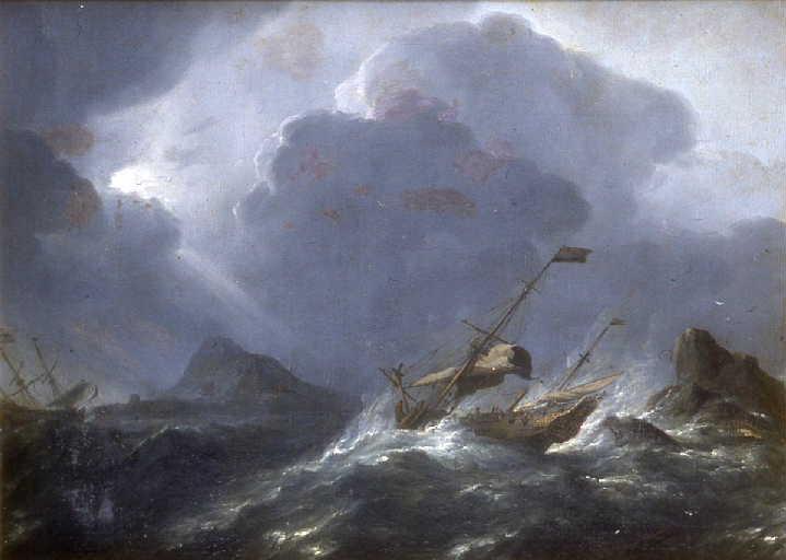 Vaisseaux dans la tempête
