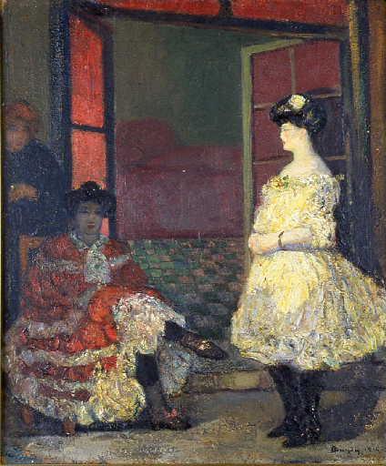 Andalouses à la fenêtre