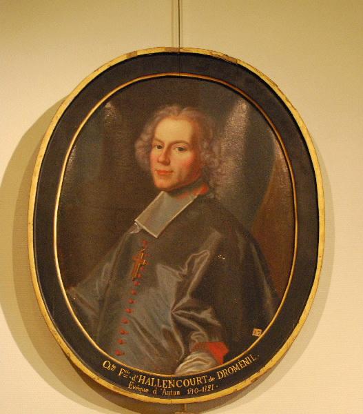 Portrait de Charles-François d'Hallencourt de Dromesnil (Evêque d'Autun de 1710 à 1721)