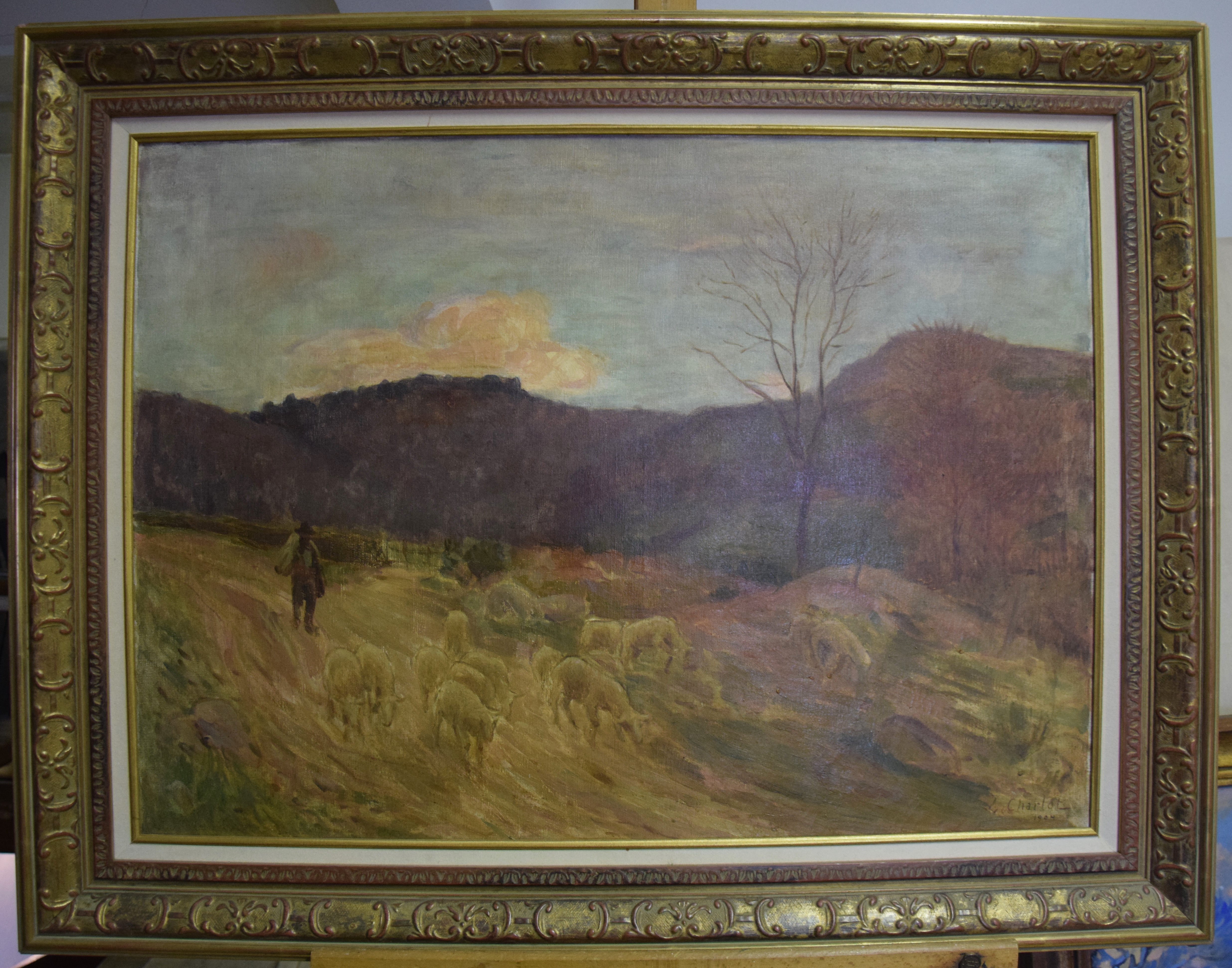 Berger et ses moutons