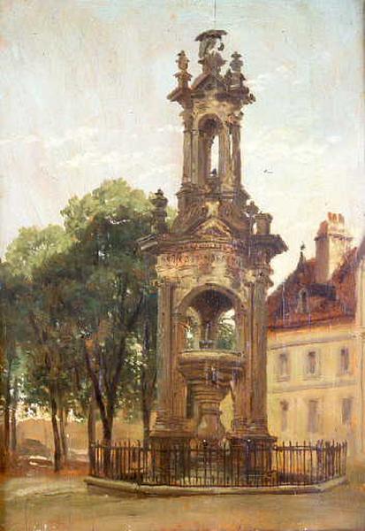 La fontaine Saint-Lazare à Autun