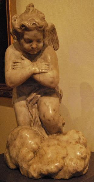 Ange adorateur