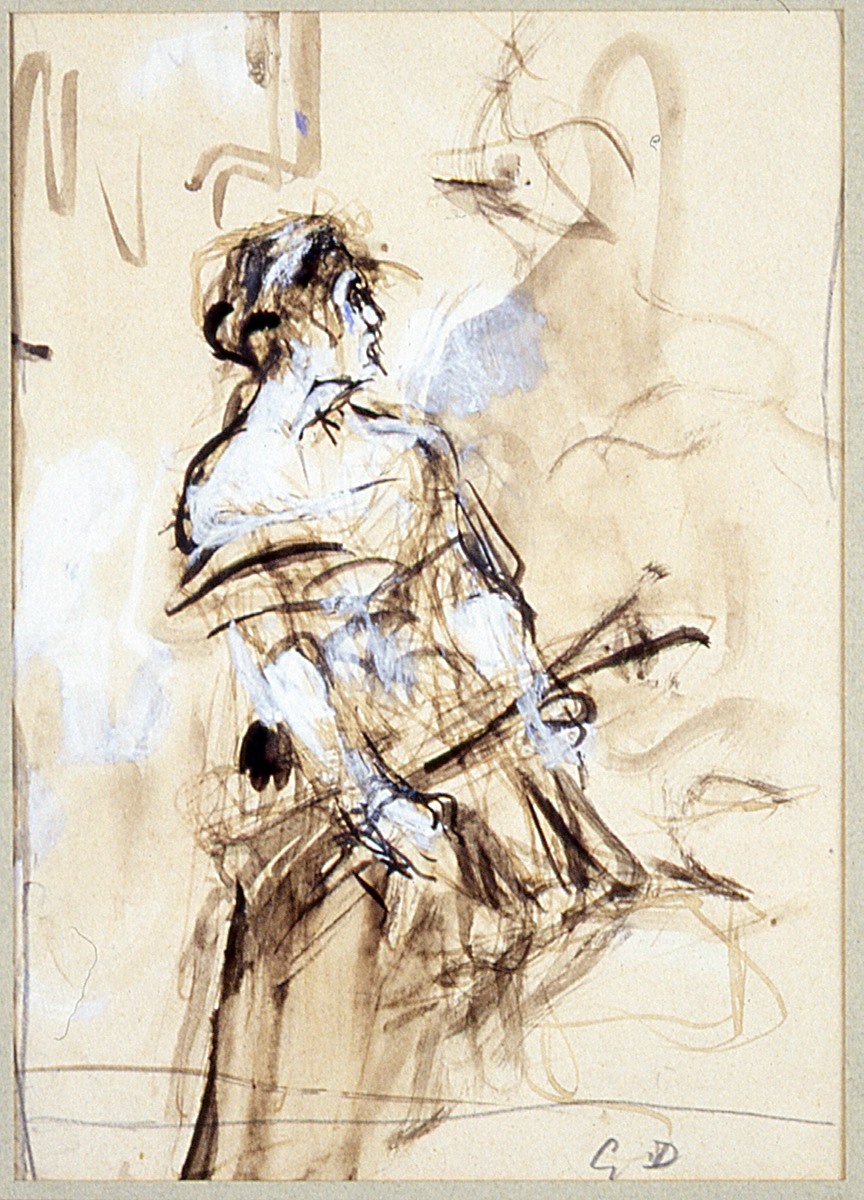 Femme au décolleté