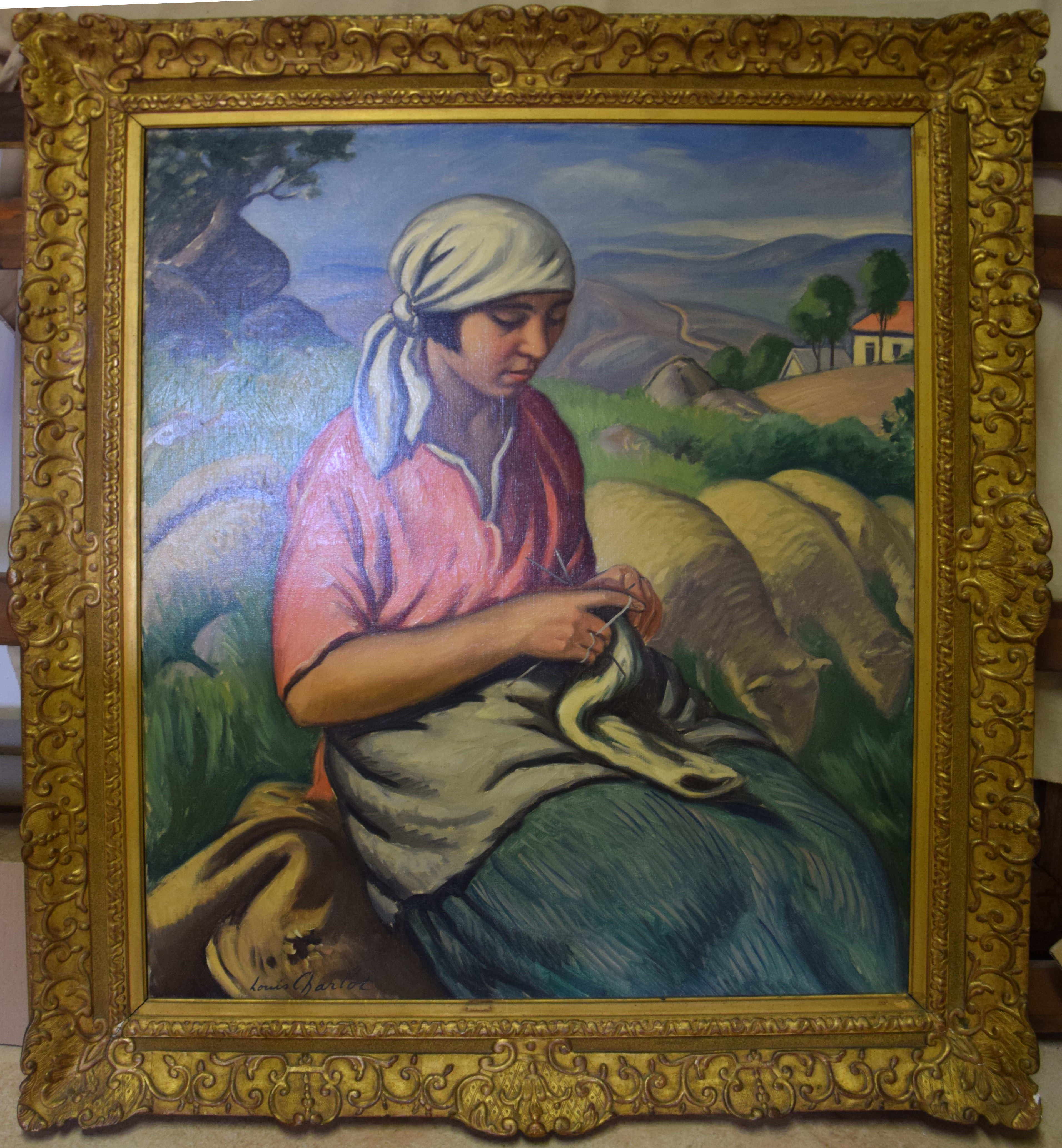 La gardienne de troupeau