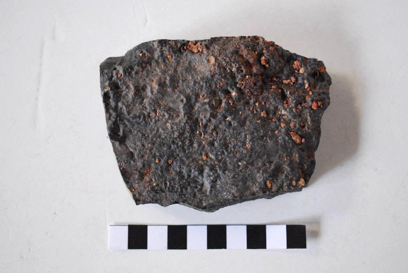 Fragment de panneau taillé