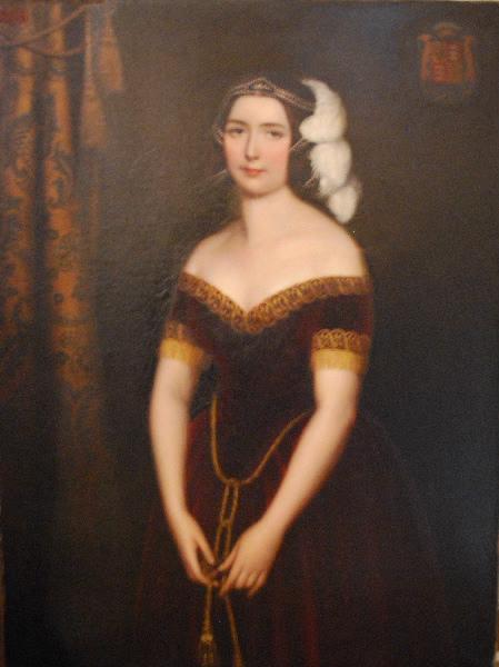 Portrait de mademoiselle de Glouny