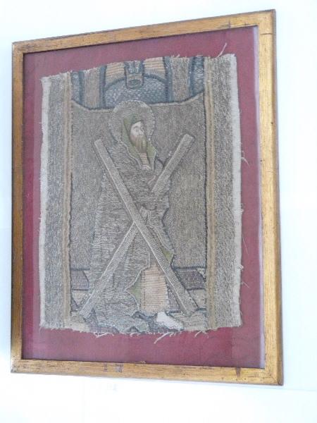 Orfroi de vêtement liturgique : Saint André
