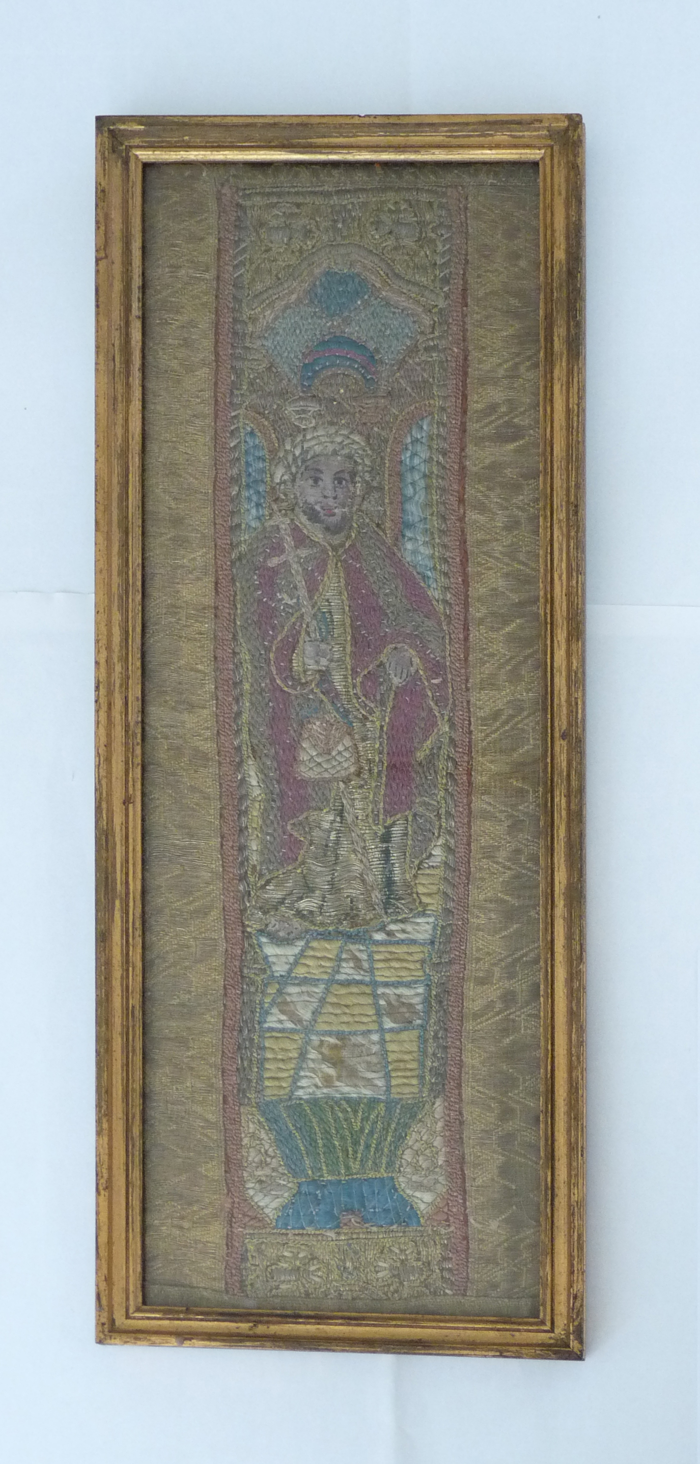 Orfroi de vêtement liturgique : Saint Jacques le Majeur