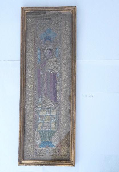 Orfroi de vêtement liturgique : Saint apôtre ; Saint Jacques