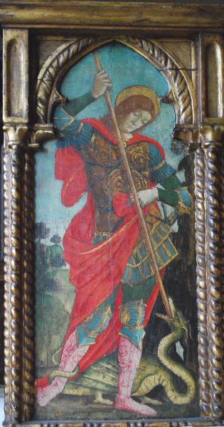 Saint Georges terrassant le dragon