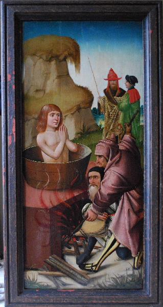 Le supplice de l'huile bouillante de saint Jean