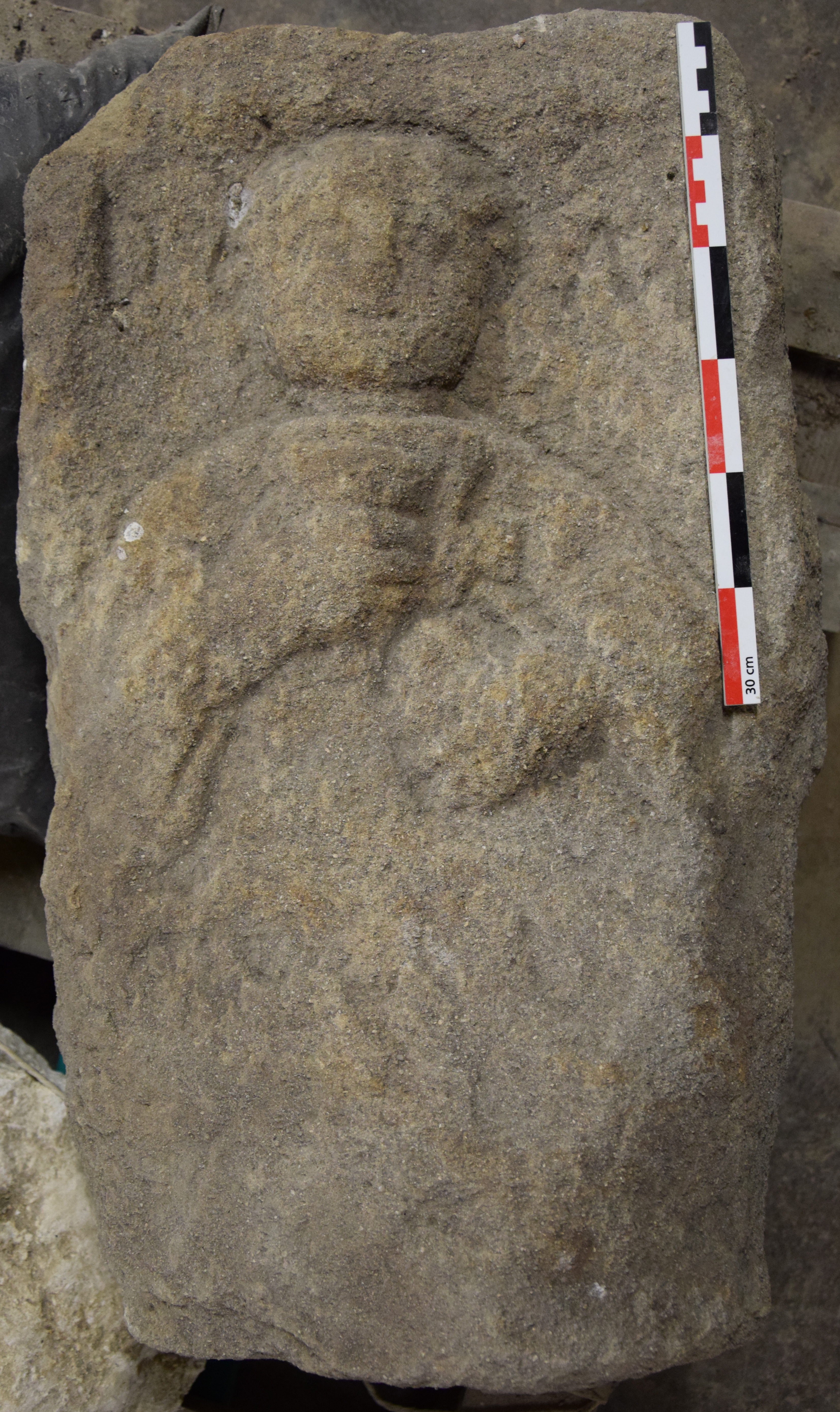 Stèle à inscription D M