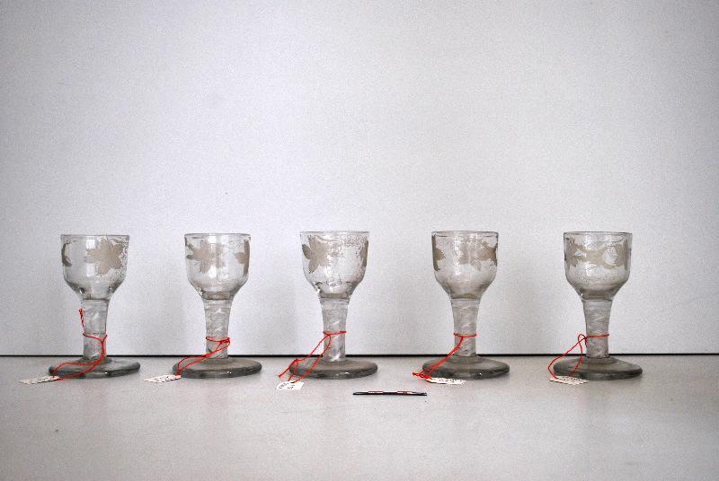 Service à liqueur de six verres
