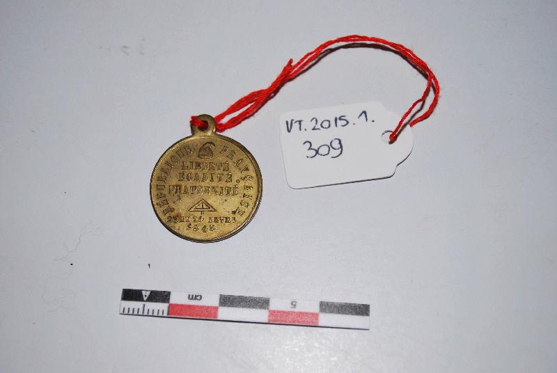 Médaille souvenir des 23-24 février 1848