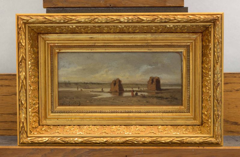 Les deux piles du moulin Bailly (titre factice)