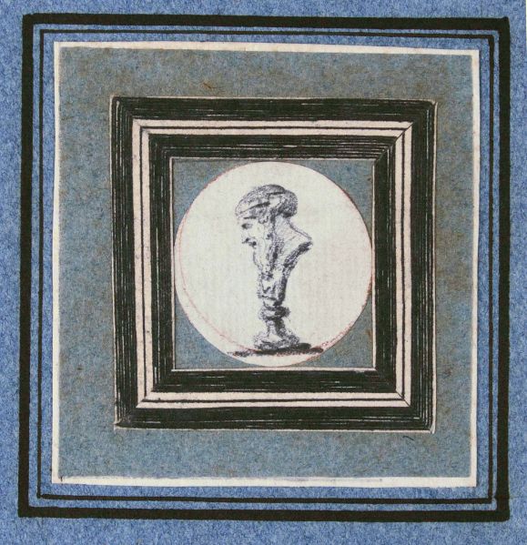 Etude n°3, buste de Platon (titre factice)