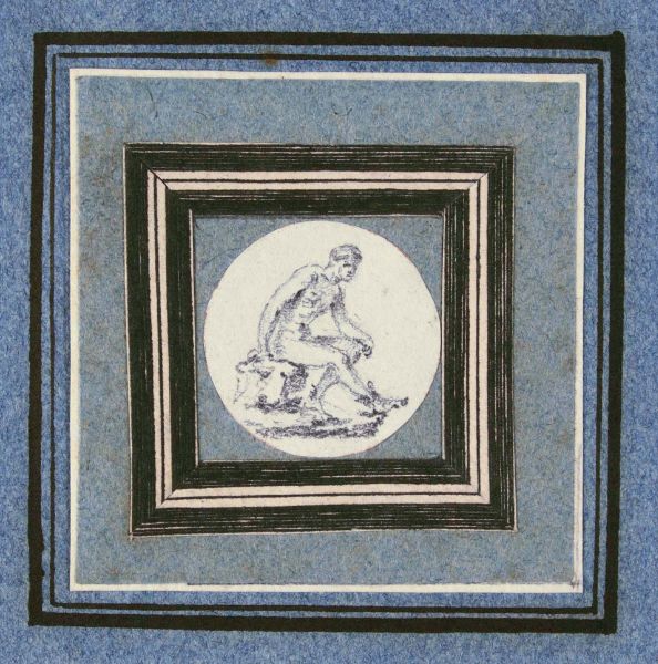 Etude n°4, statue de Mercure (titre factice)